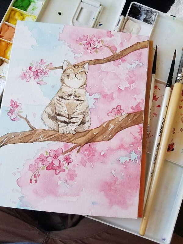 Идеи для рисунков акварелью