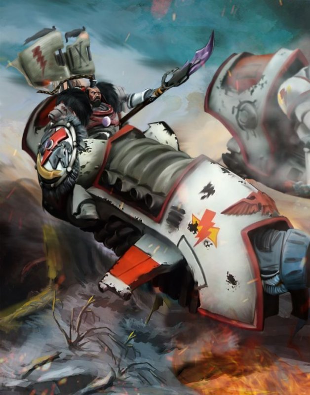 Warhammer 40k белые шрамы