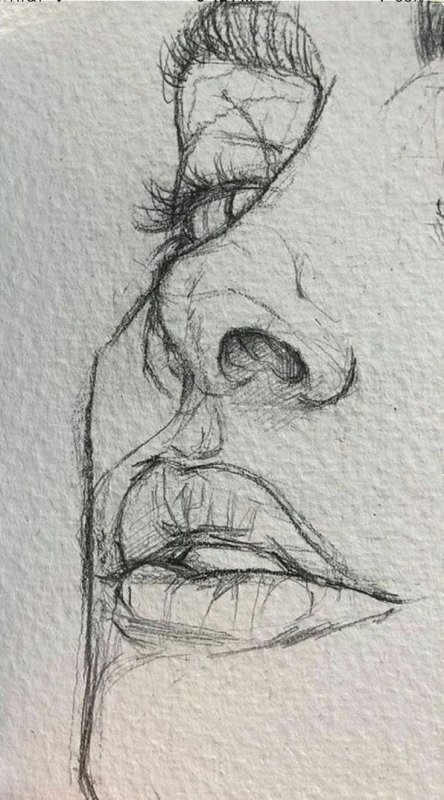 зарисовка карандашом