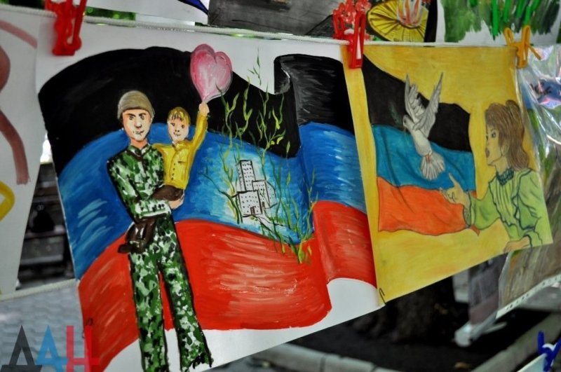 Рисунок на патриотическую тему