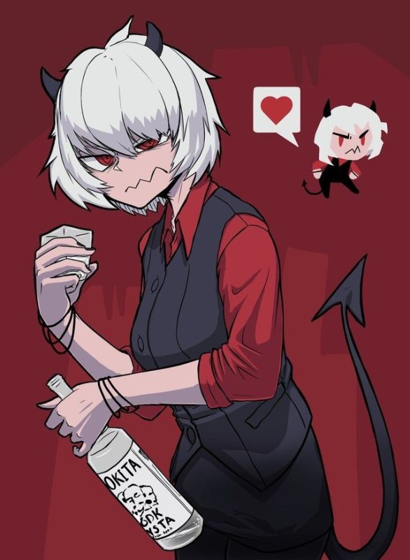 Helltaker персонажи Malina