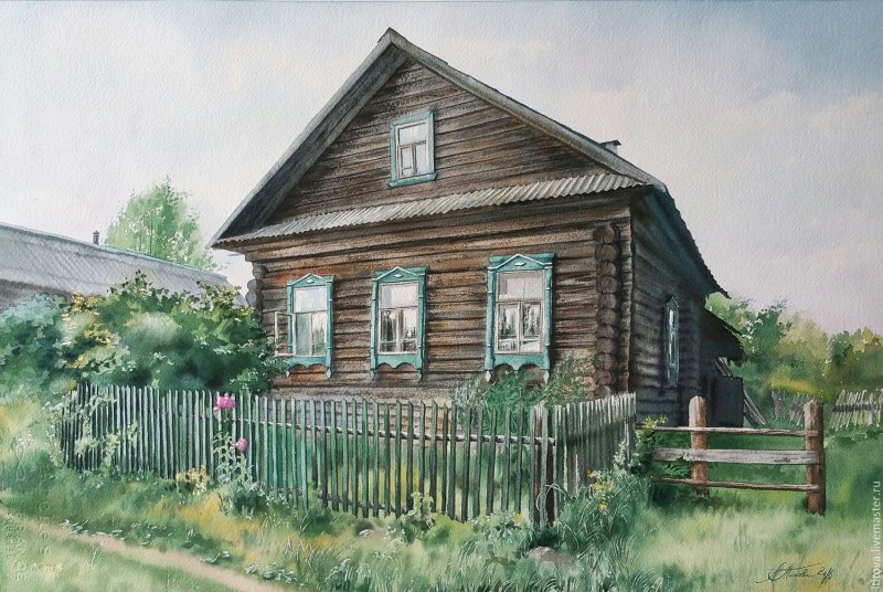 Деревенский домик