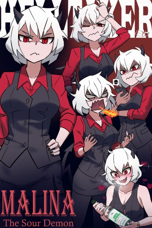 Helltaker персонажи Malina