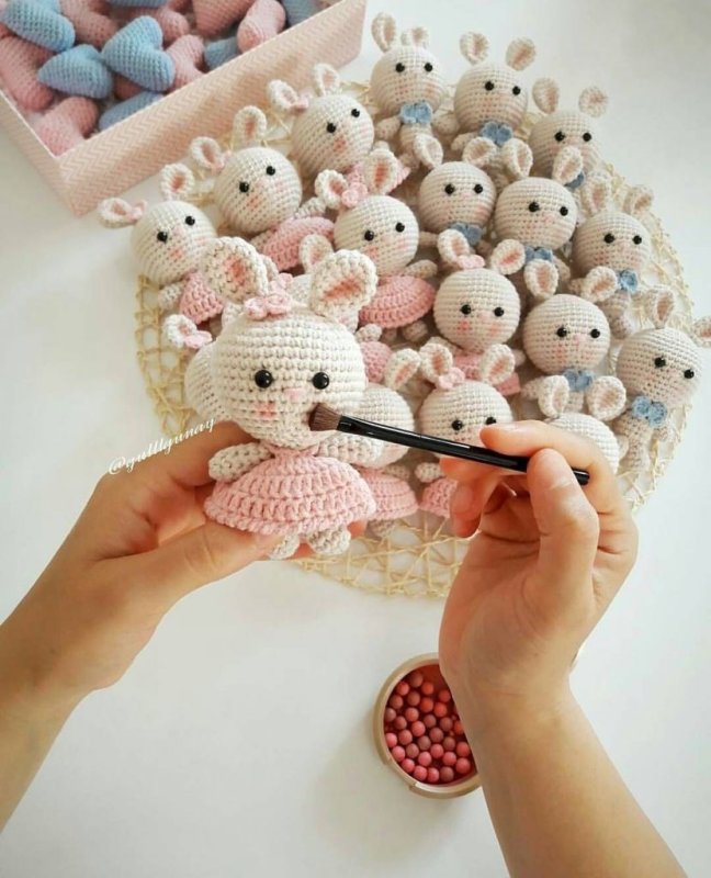 Вязаные игрушки Пинтерест