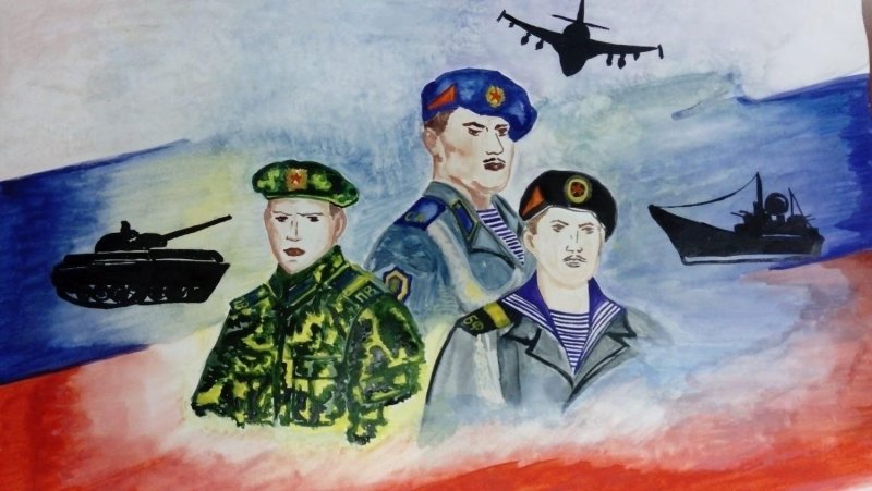 Военные рисунки