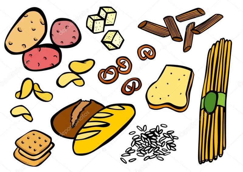 Углеводы в продуктах картинки для детей