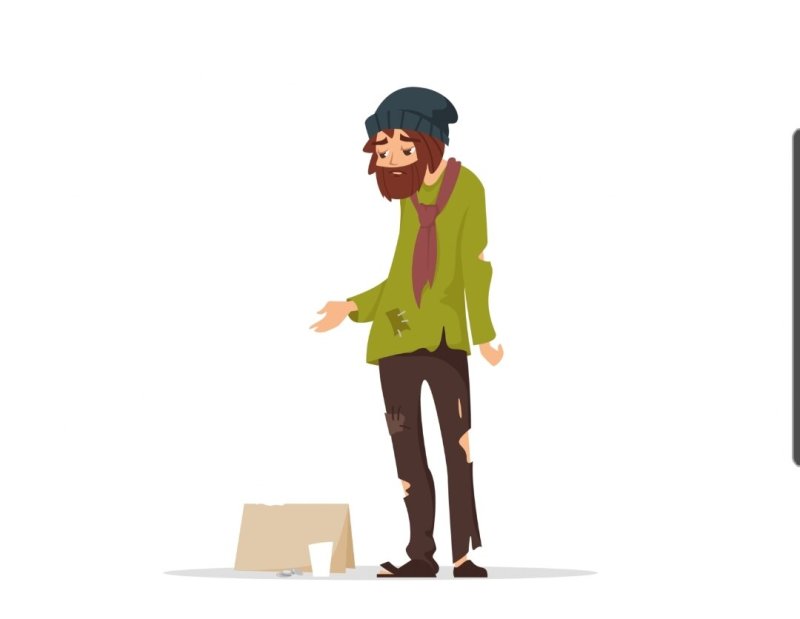 Мультяшные бомжи