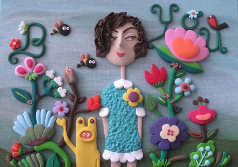 Поделки из пластилина объемные