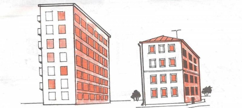 Пятиэтажка рисунок