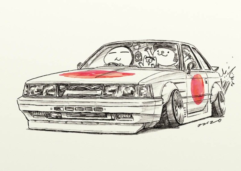 Тойота Марк 2 JDM арт