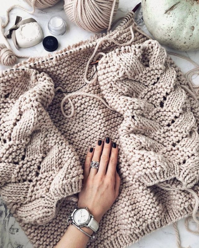 Уютные вязаные вещи