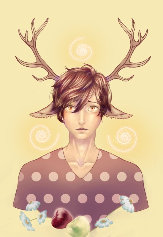 Король олень аниме