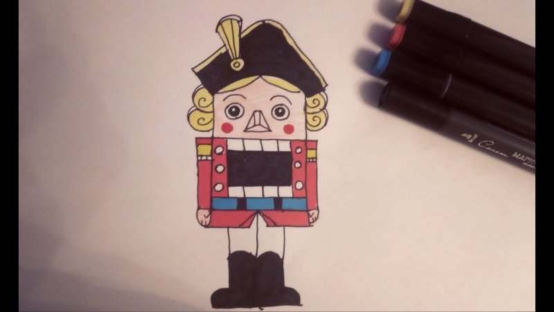 Щелкунчик рисунок