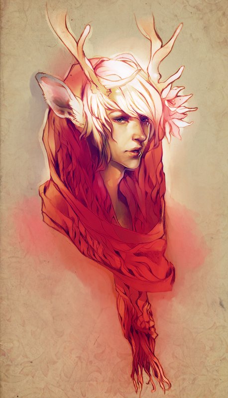 Юноша с рогами