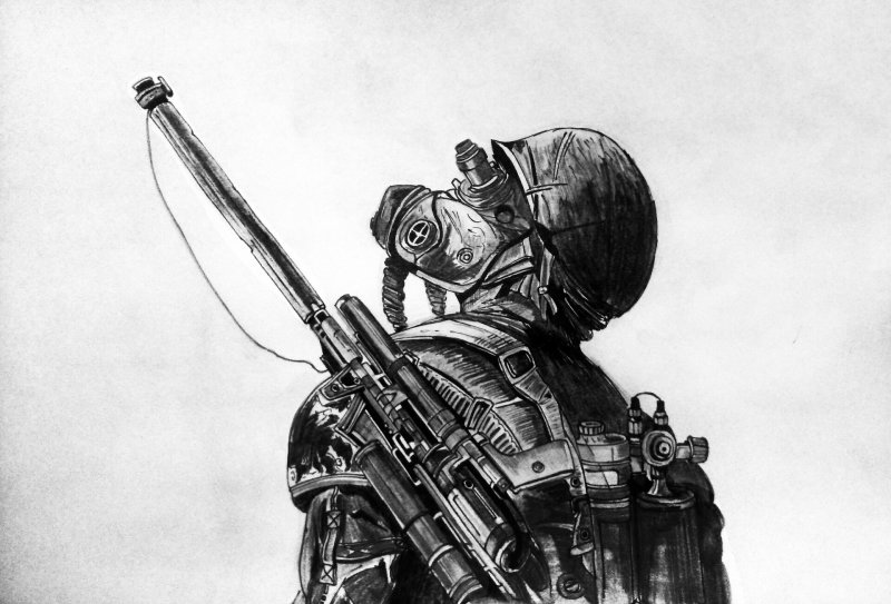 метро 2033 рисунки