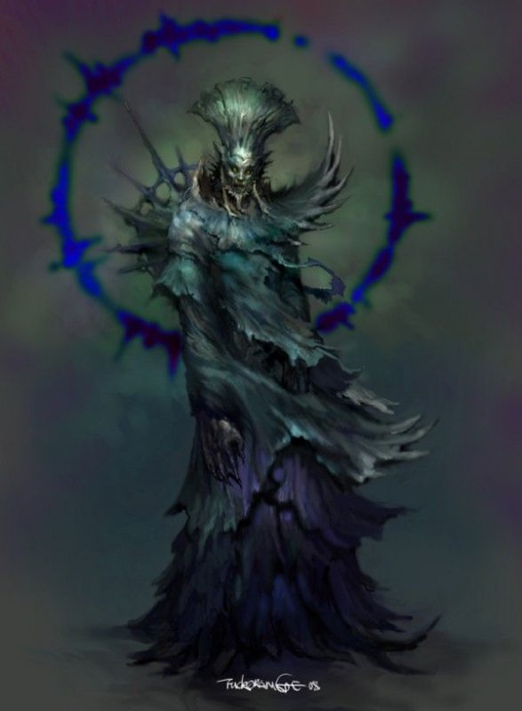 Архилич фэнтези арт