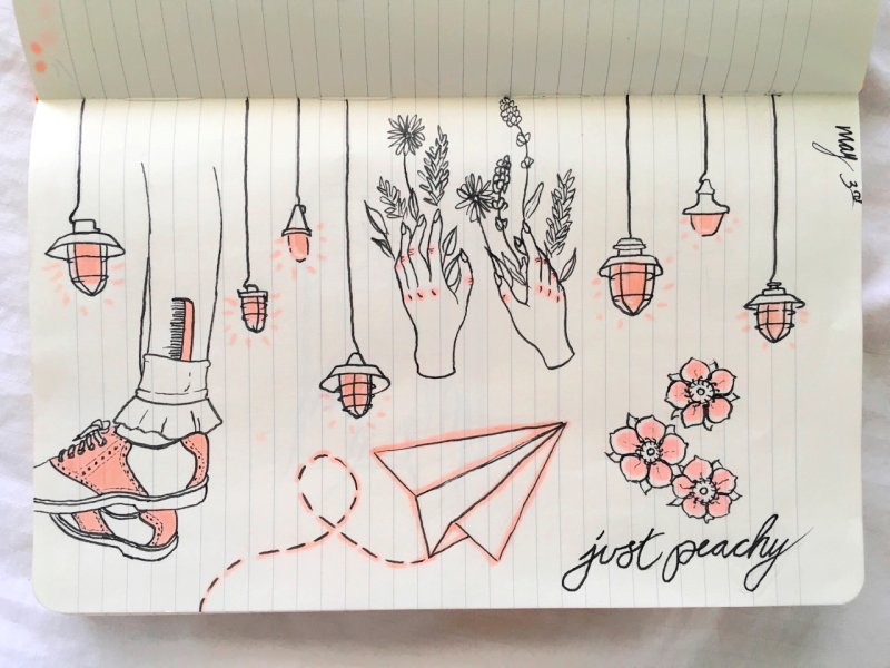 Маленькие рисунки для скетчбука