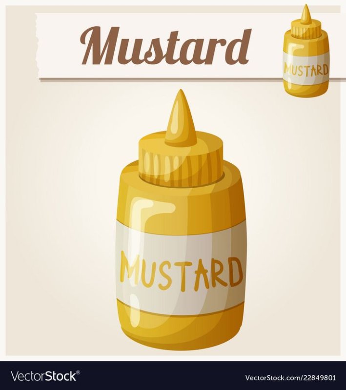 Mustard вектор