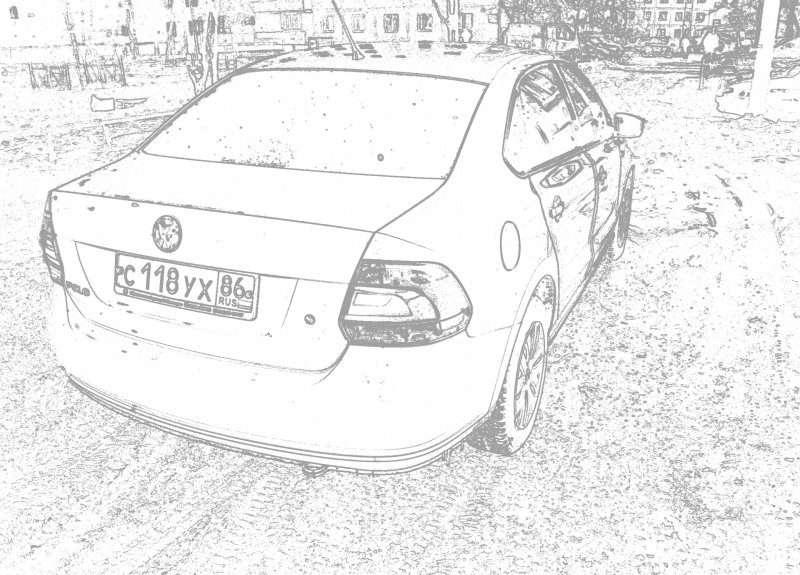 Раскраска Volkswagen Passat b6