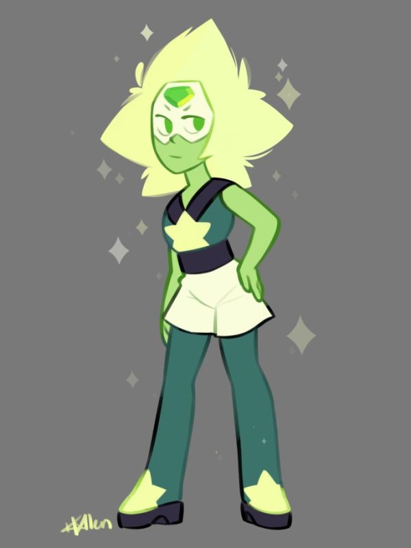 Peridot and Steven