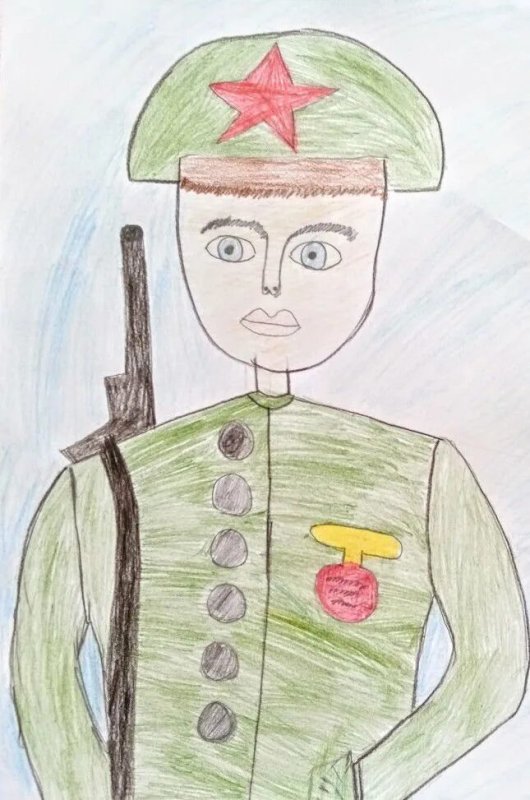 Сын полка иллюстрация рисунок