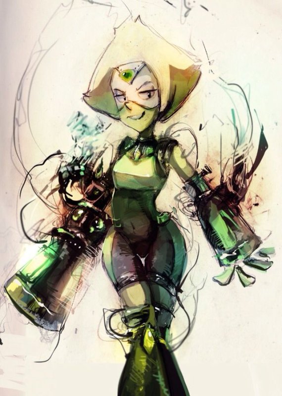Peridot Steven Universe Art