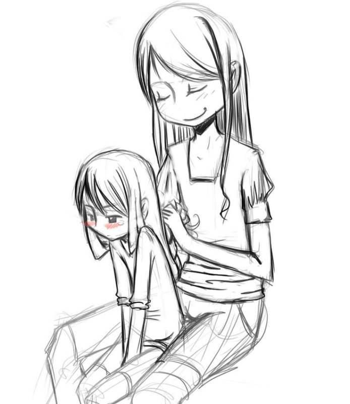 Рисунки для срисовки Юри