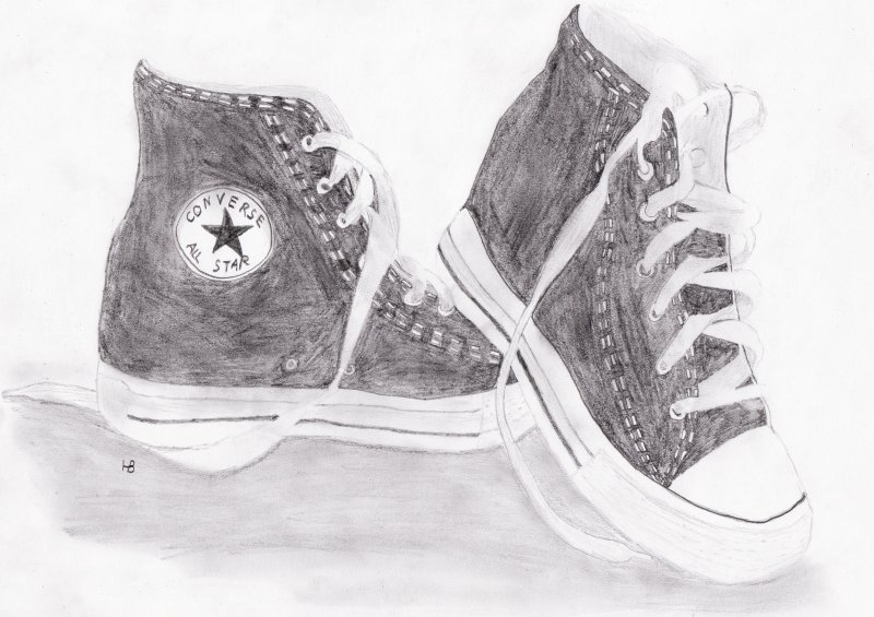 кеды рисунок