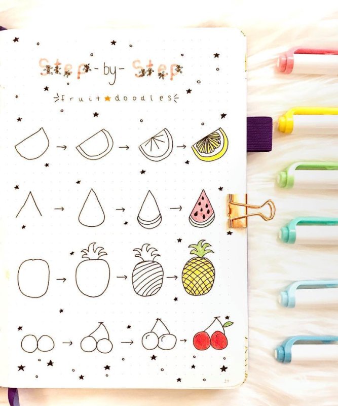 идеи для рисунков несложные