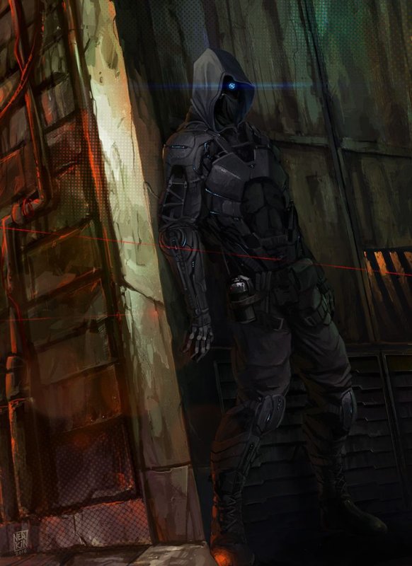 Cyberpunk наёмник