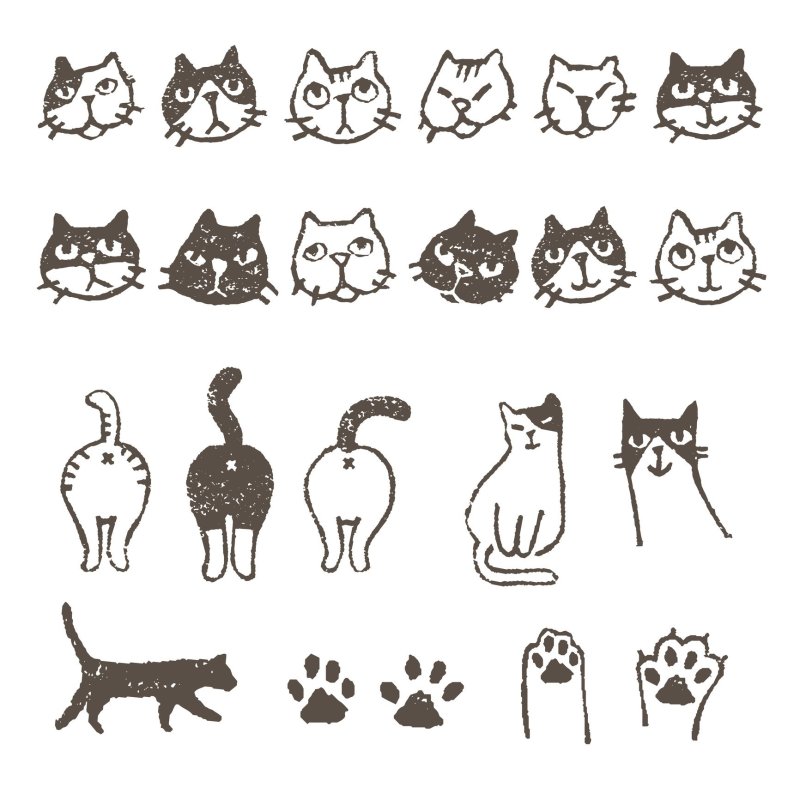 Стилизация кота