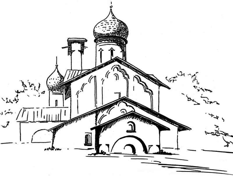 Храм Николы со Усохи Псков