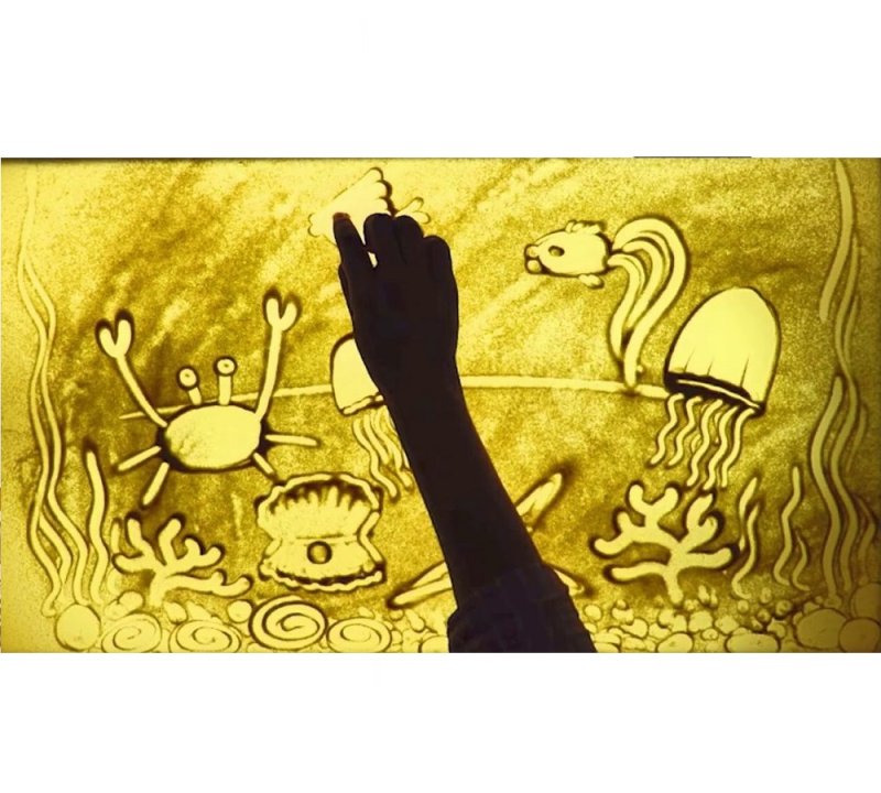 Живопись из песка