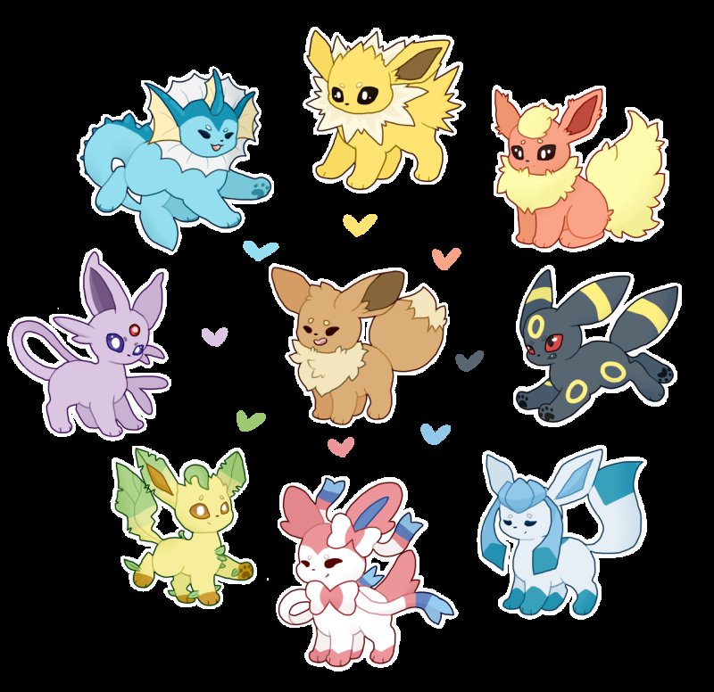 Покемон Eevee Эволюция