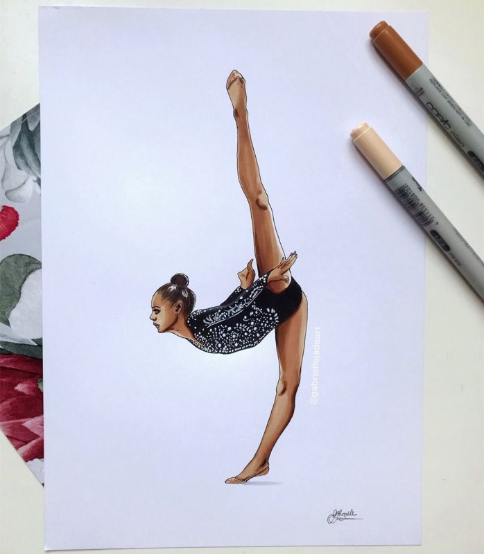 Лаура Диамбекова гимнастика