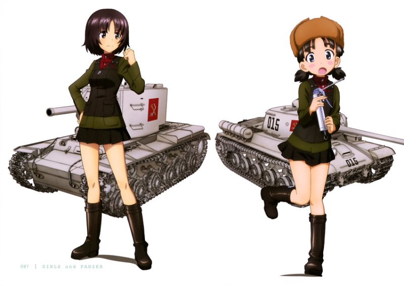 Girls und Panzer Нина