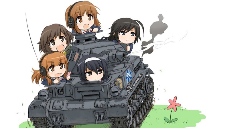Аниме Панзер 4