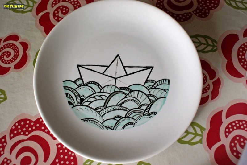 Тарелка рисунок