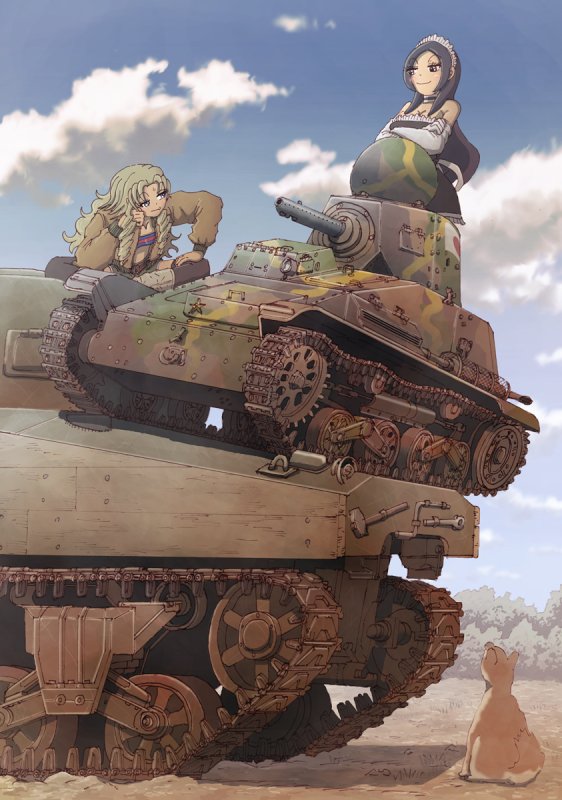 Шерман Файрфлай girls und Panzer