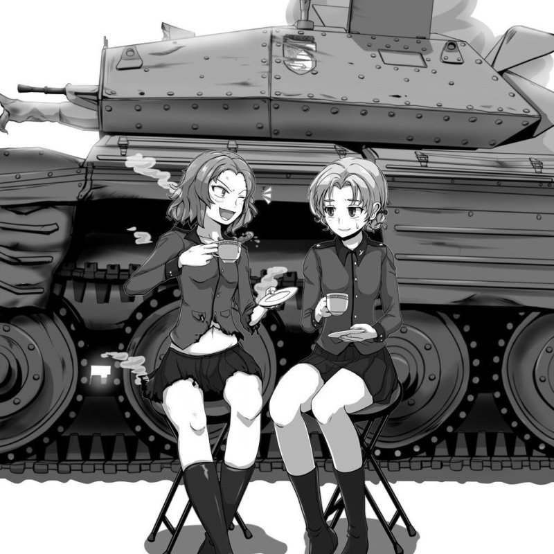 Танк Першинг girls und Panzer