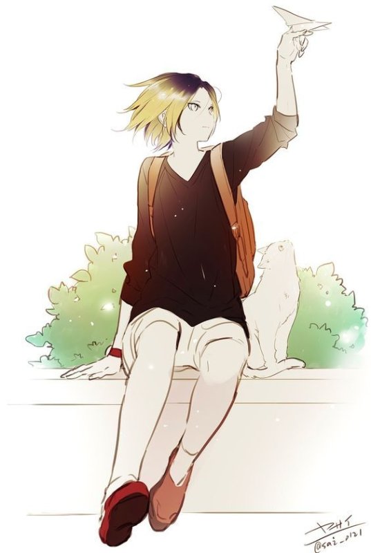Волейбол аниме Kenma
