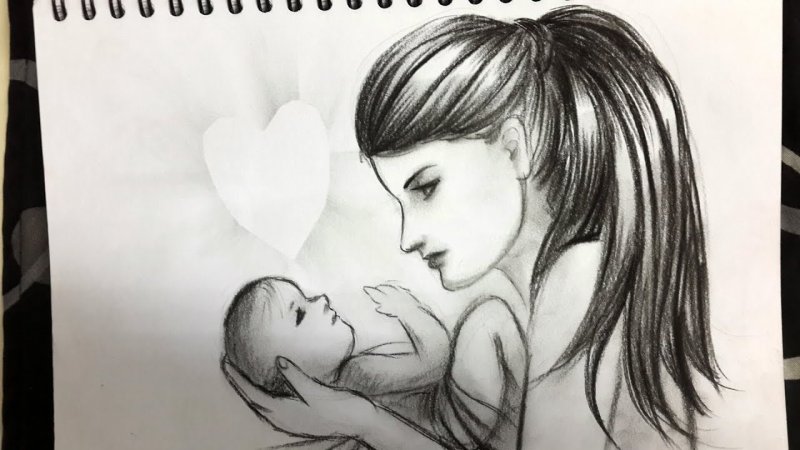 Рисунок мамы