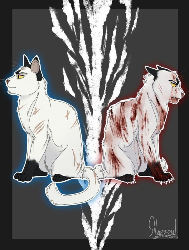 Коты Воители Чернозвезд смерть