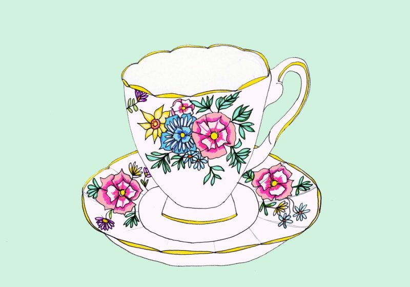 Чашка для рисования