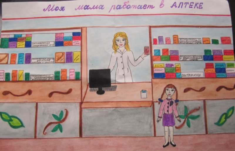 Конкурс рисунков профессии