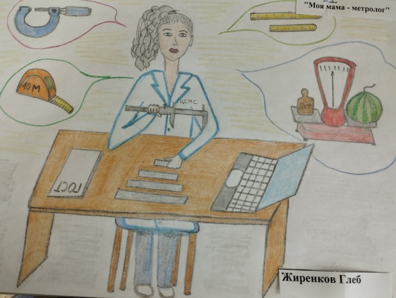 Рисунок профессия мамы