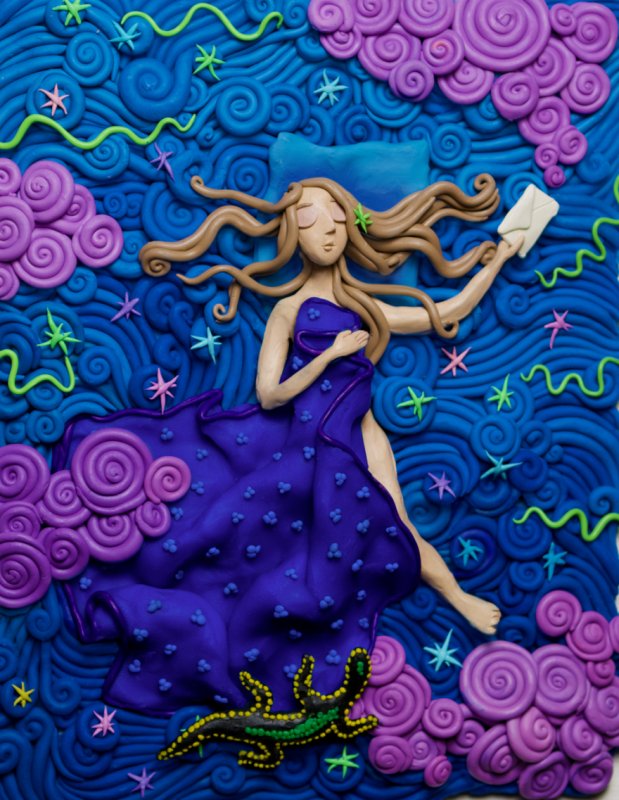 Пластилиновые картины Татьяны Лазарюк