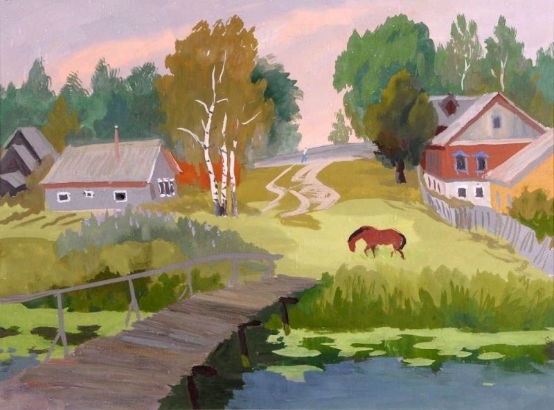 Сельский пейзаж