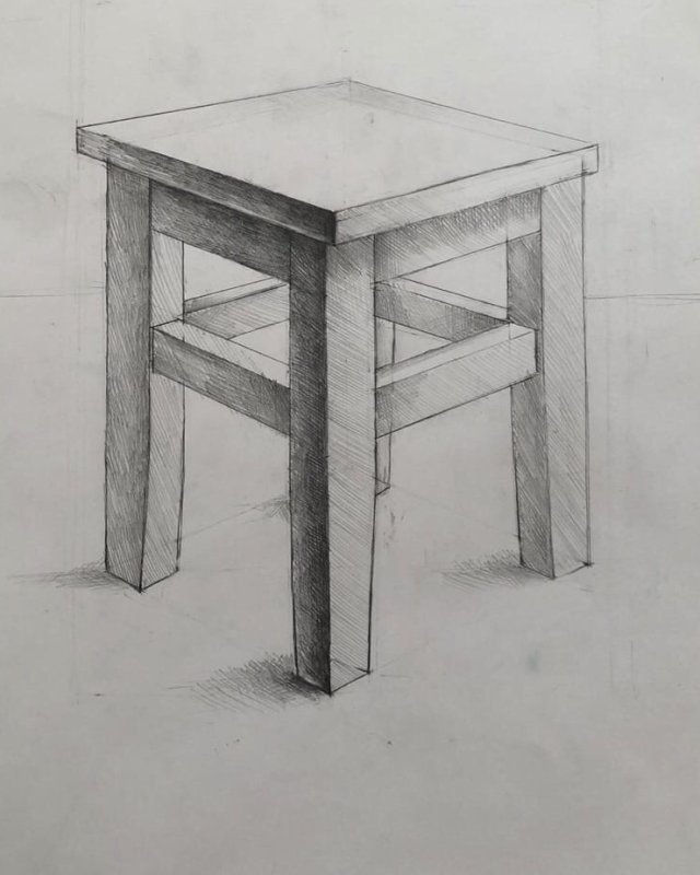 Табуретка рисунок