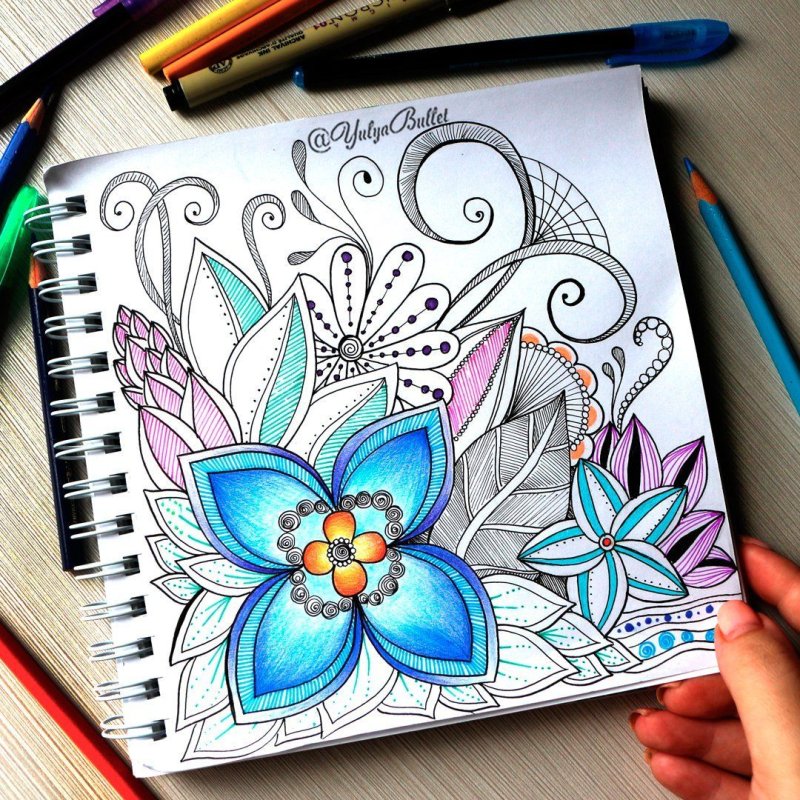 Красивые рисунки фломастерами